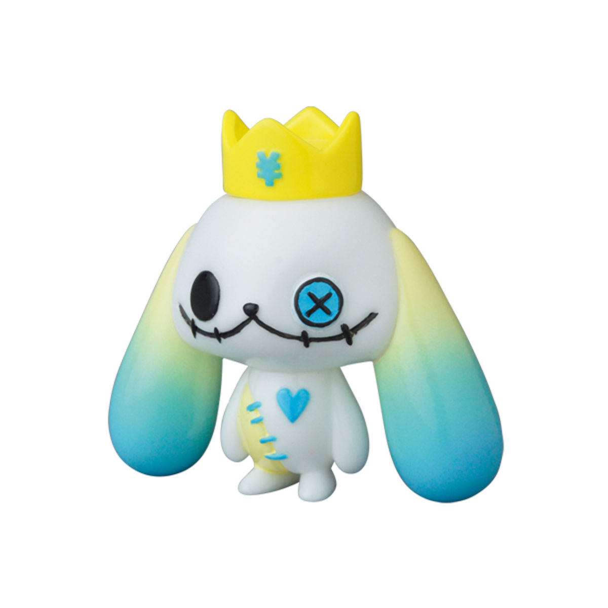 Yellow Teal Dog Monster