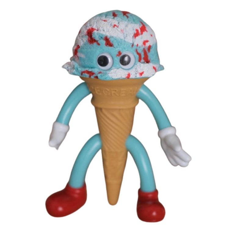 Blueberry Soda Soft Ice Cream by Dune