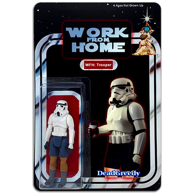Work from Home : Trooper by UME Toys (Richard Page)