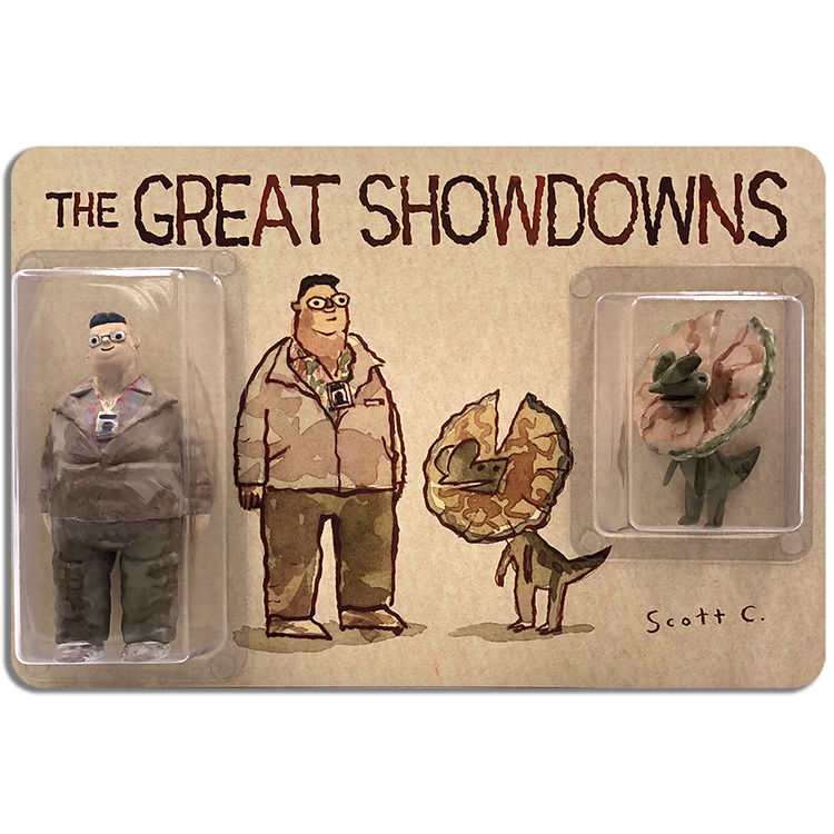 The Great Showdowns : Jurassic Park by Scott Campbell (Scott C)