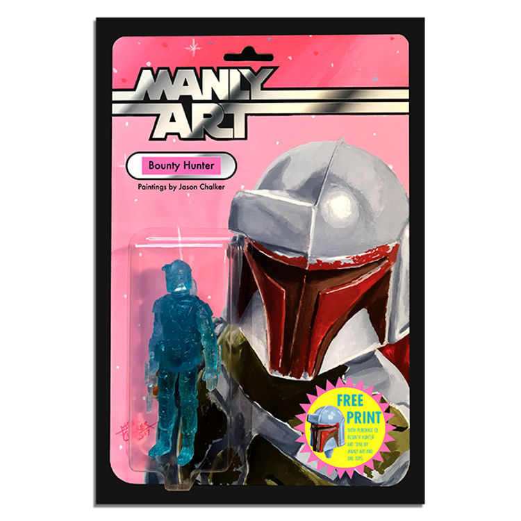 Bounty Hunter Paintings by ManlyArt (Jason Chalker)