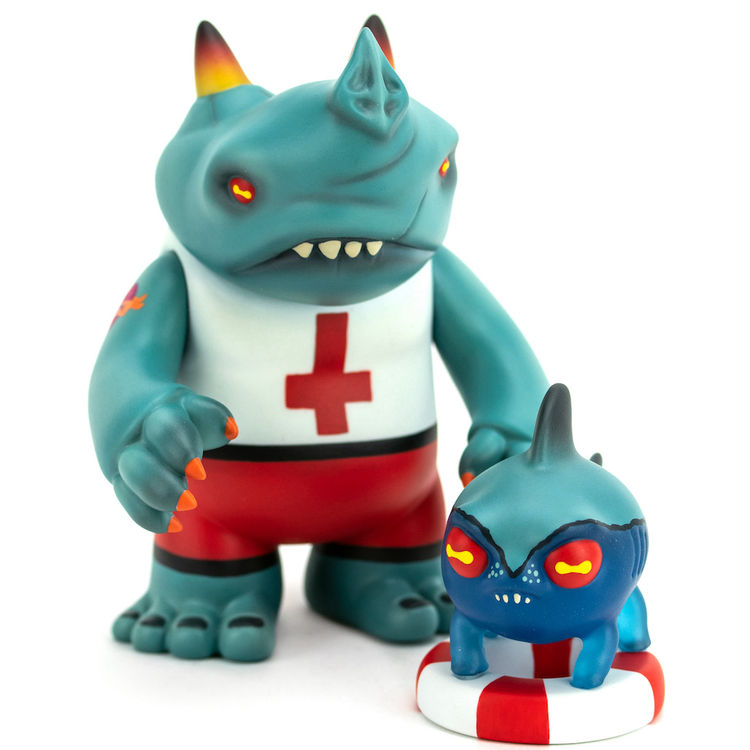 Krym & Lorv the Camp Lifeguards by Ghost Fox Toys
