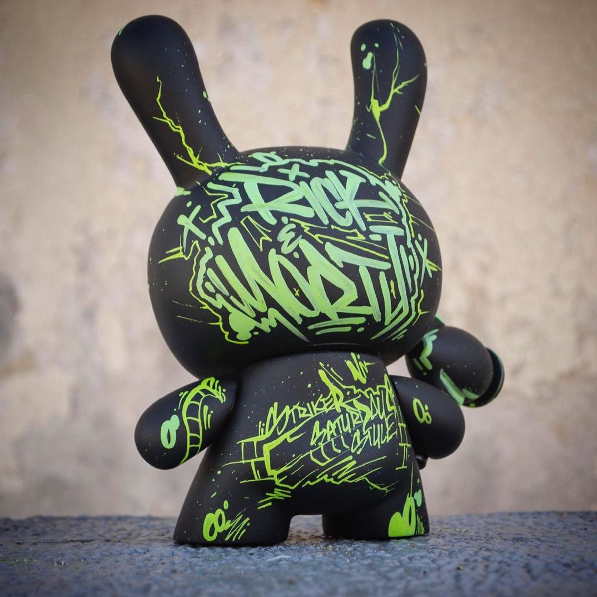 Lime Green Striker Dunny