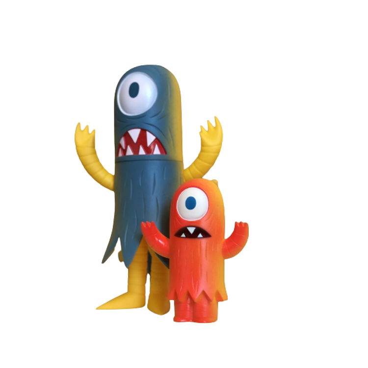Yellow Helper - NY Edition by Tim Biskup