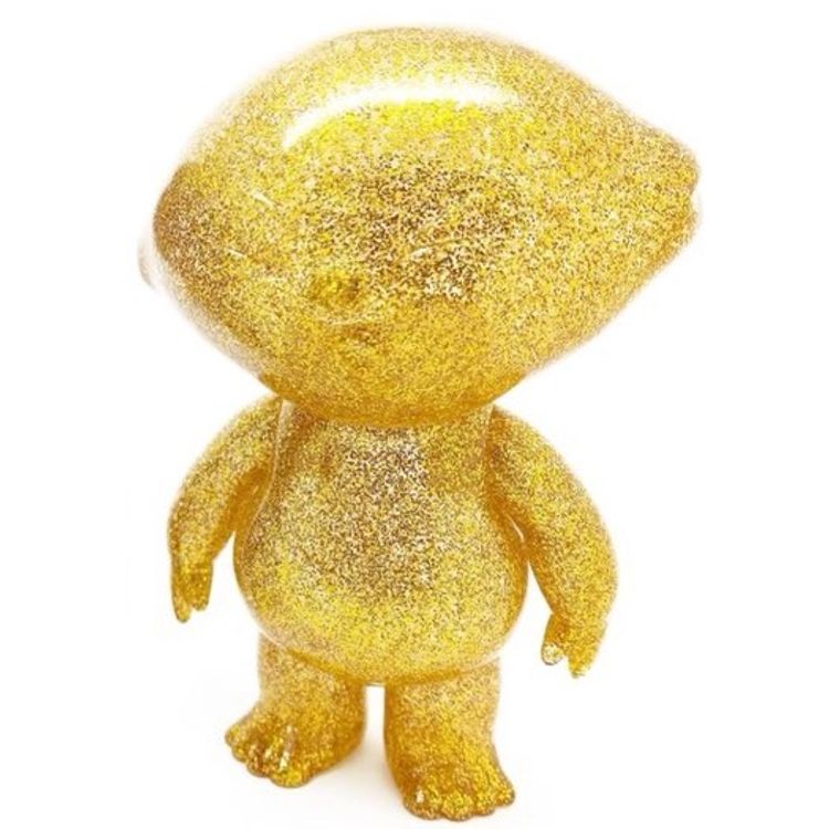 Gold Glitter Lucky Sour Lemon by Anti-Social Sofubi