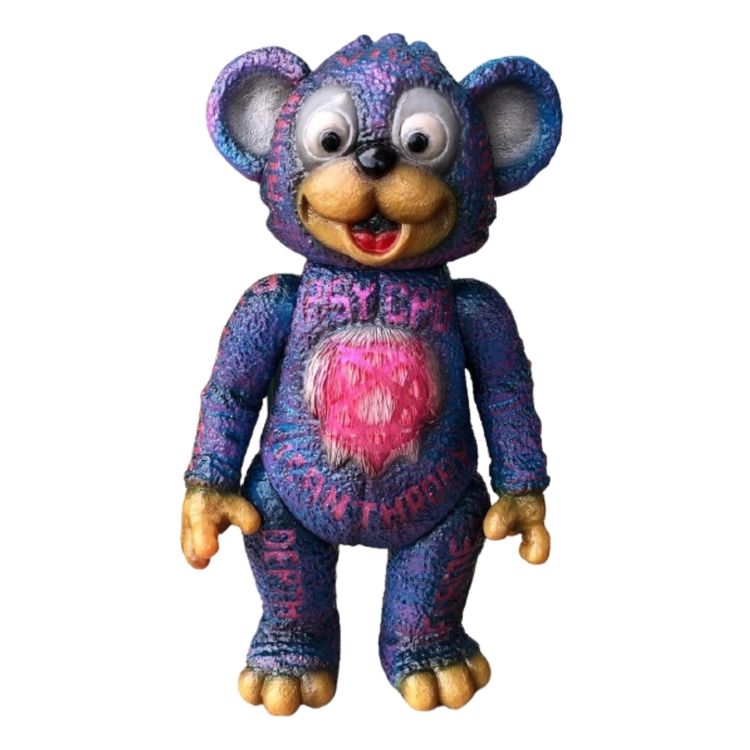 Purple IT Bear by Milk Boy Toys