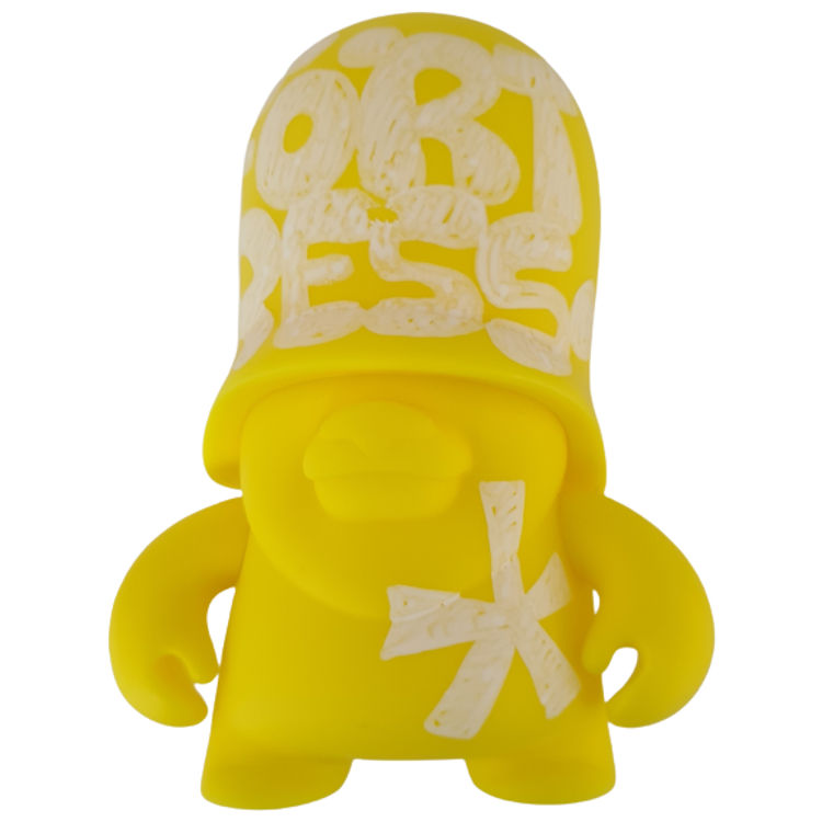 4" Yellow : CMYK Teddy Troop 2.0 by Flying Förtress