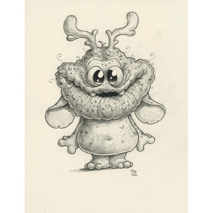 Original Drawing #1129 by Chris Ryniak