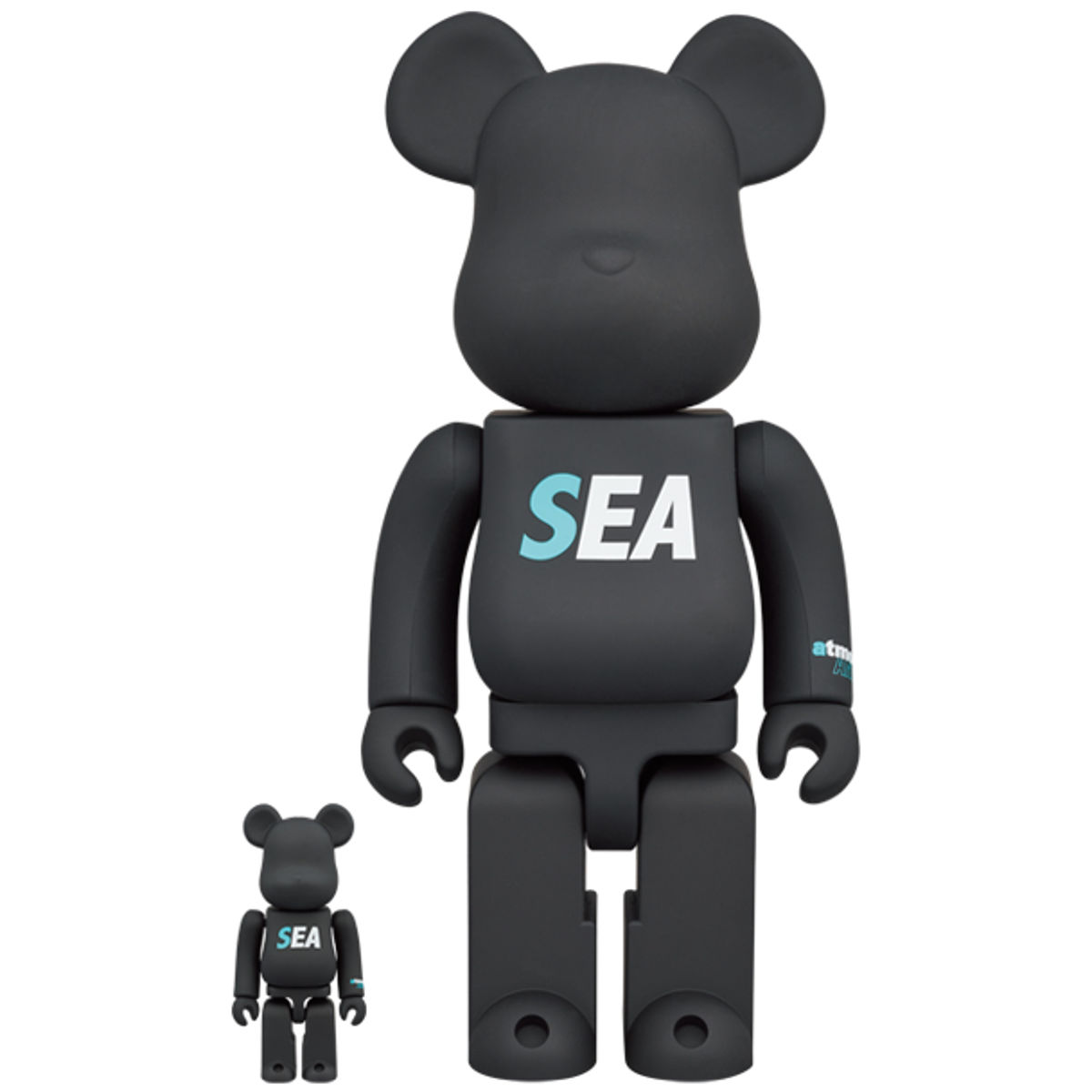 100% + 400% Wind and Sea ATMOS Bearbrick (Set)