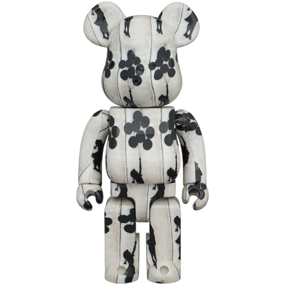 100% + 400% Flying Balloon Girl Bearbrick (Set)