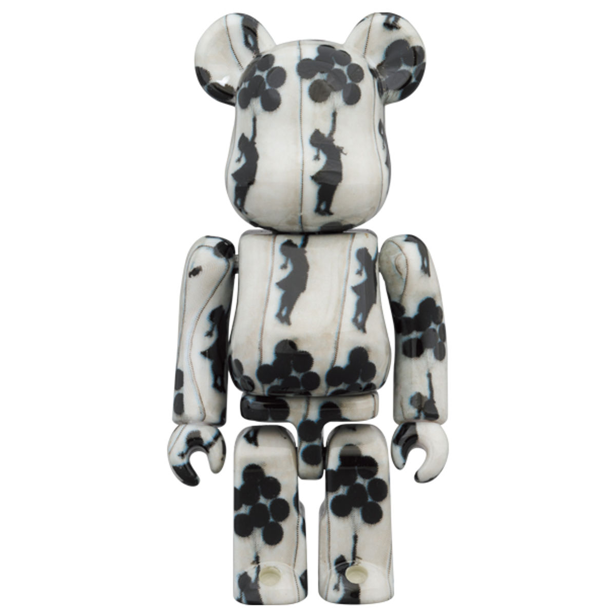 100% + 400% Flying Balloon Girl Bearbrick (Set)