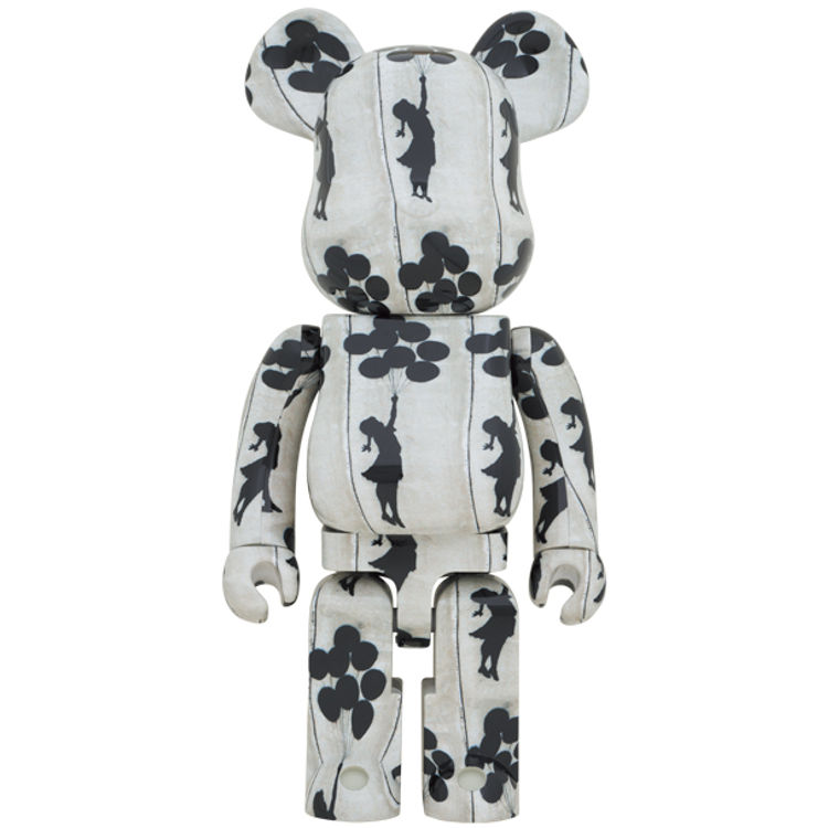 1000% Flying Ballon Girl Bearbrick by Banksy (Brandalised)