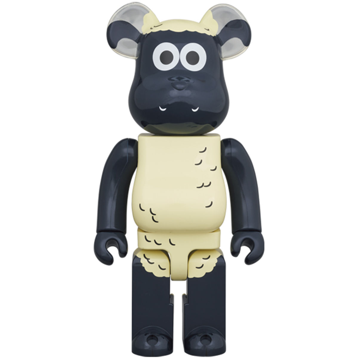 100% + 400% Shaun the Sheep Bearbrick (Set)