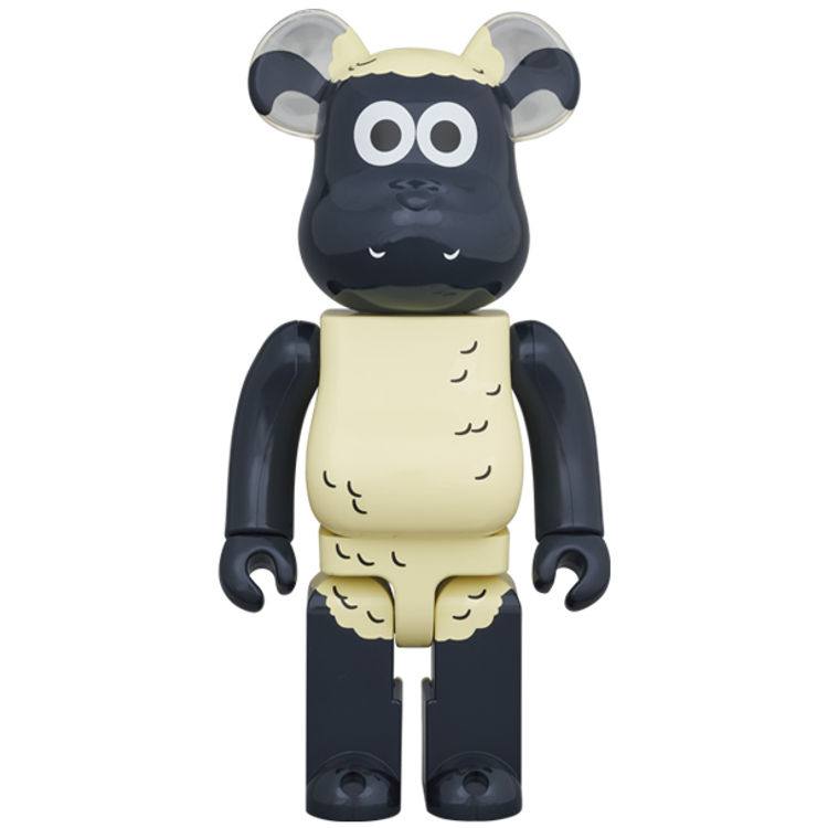 1000% Shaun the Sheep Bearbrick by Aardman Animations