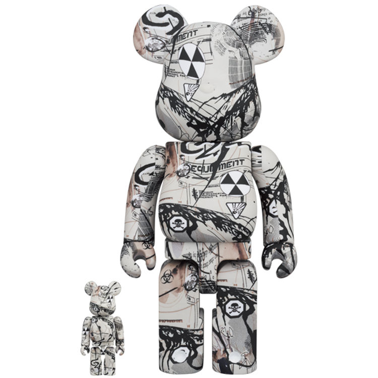 100% + 400% Hiroki Tsukuda Bearbrick (Set) by Hiroki Tsukuda