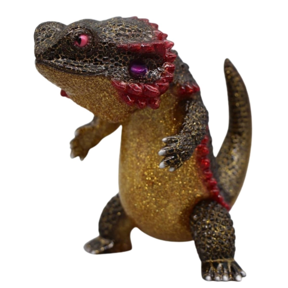 Black Crack Gold Lame Futoagon