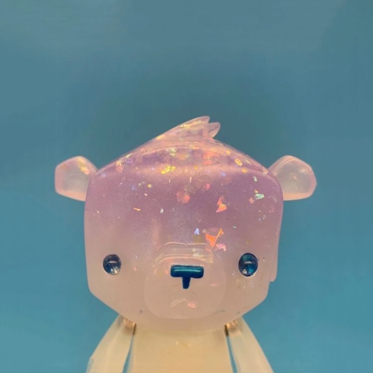 UV GLITTER SPIRIT BEAR KUMA by Dead Beat City (Barnaby Purdy)