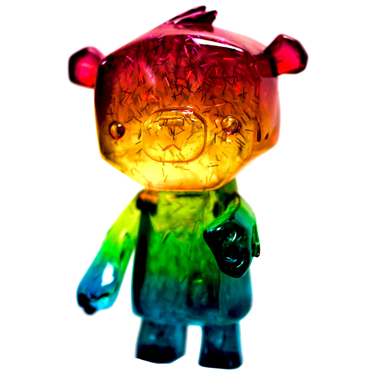 Rainbow flakes Kuma