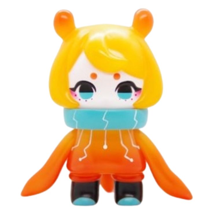 Orange Ocean Exploration Robot by HAKURO
