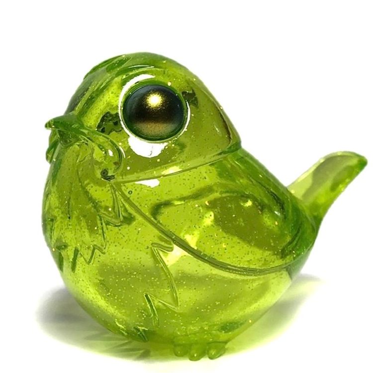 Green sparkle sofauxbi robin by Muffinman (Malte Fulda)