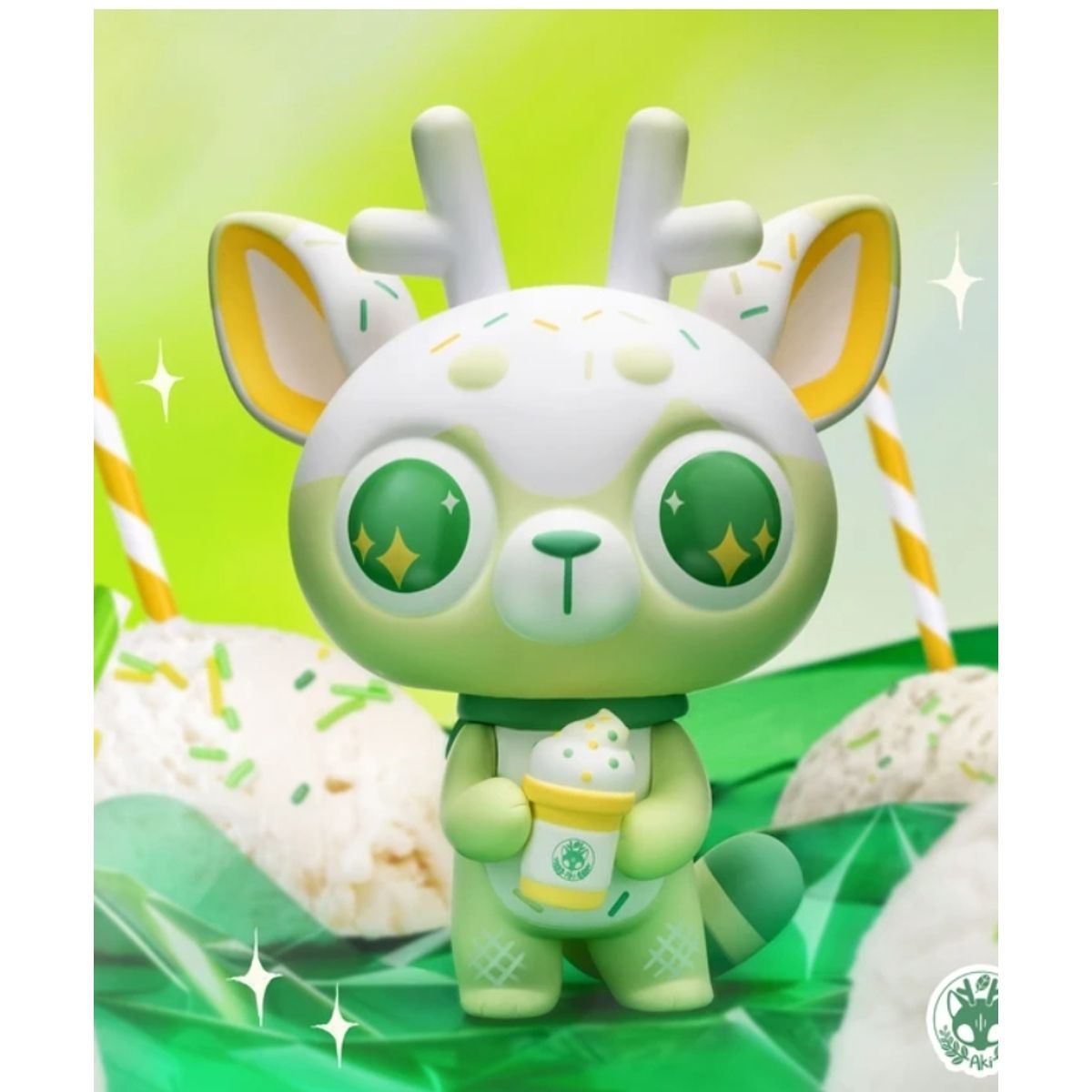 DeerCat - Melon Ice Cream Soda