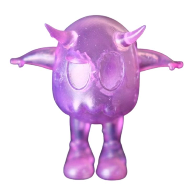 Purple Resin Mini Eggie by Art Fabula