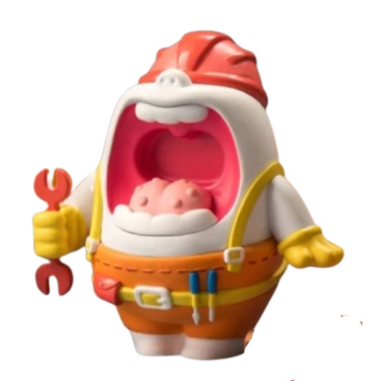 Tool Man Orange Mallow by Mupa Toy