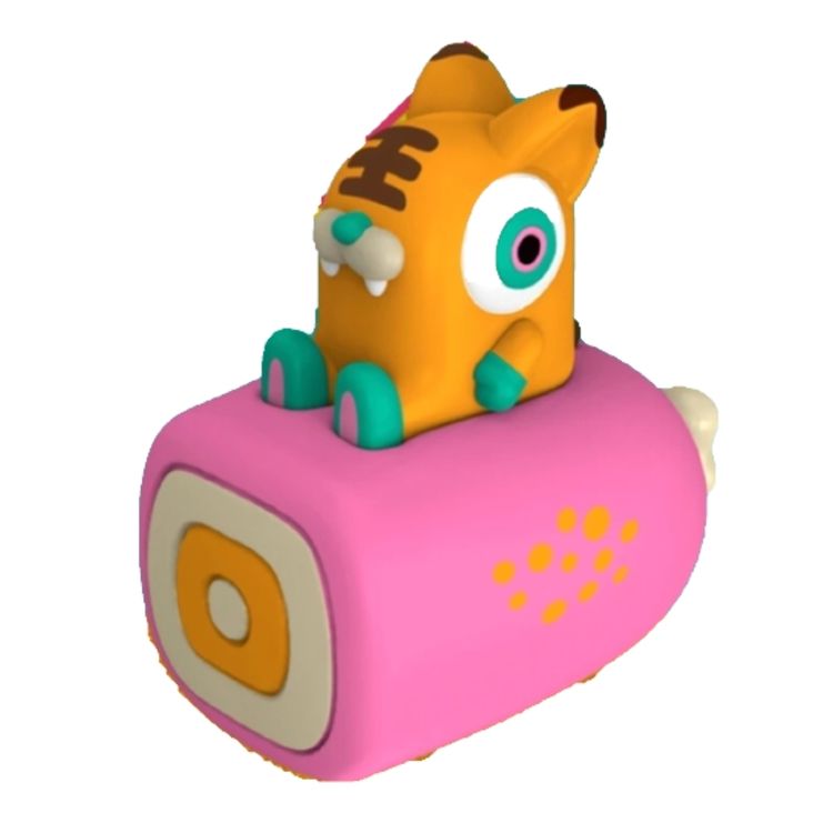 Qbies Tiger Mini by Sean Lee