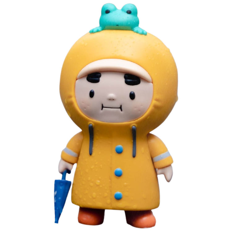 Yellow Raincoat Chubby Ojisan by Amber