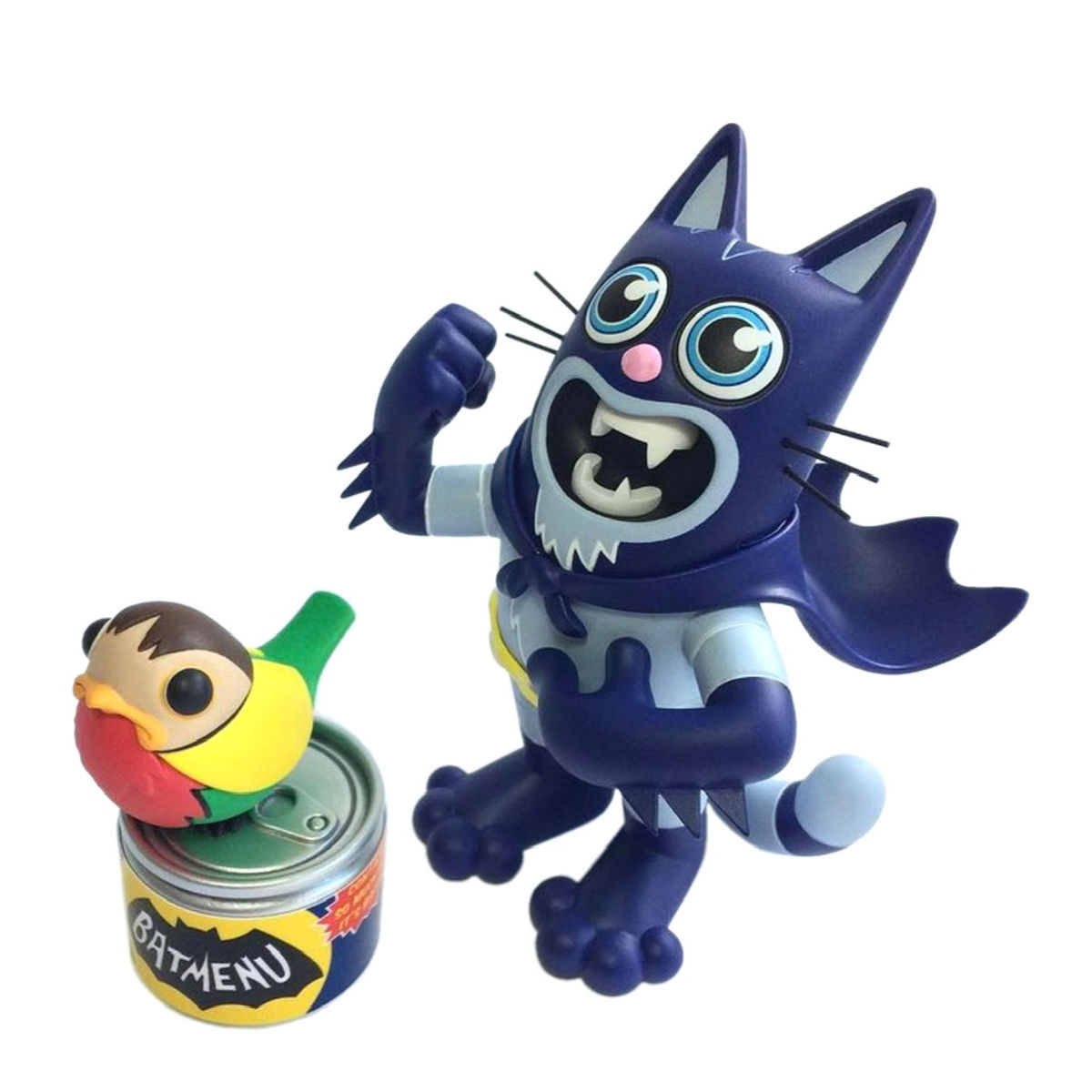 The CatCrusader and Robin the Bird wonder