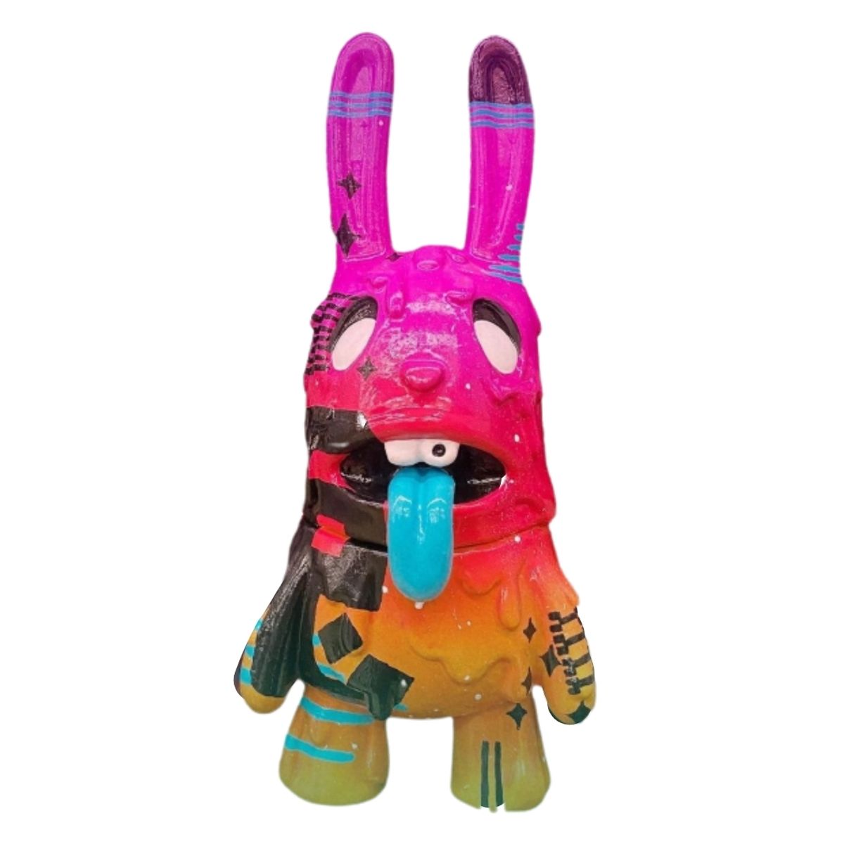 RetroWave Zombie Bunny