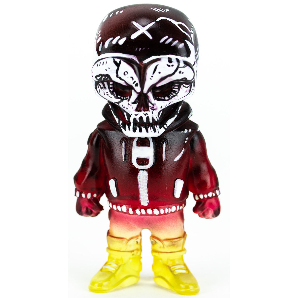 Clear Red Skull Dead Dreamer