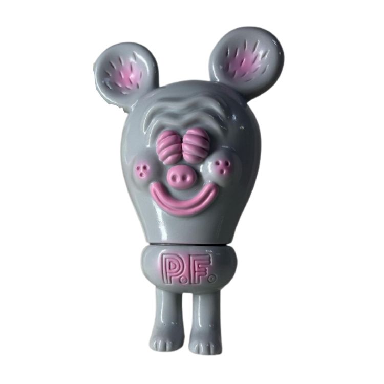 Grey Pink Puri Puri Fink by Headlock Studio