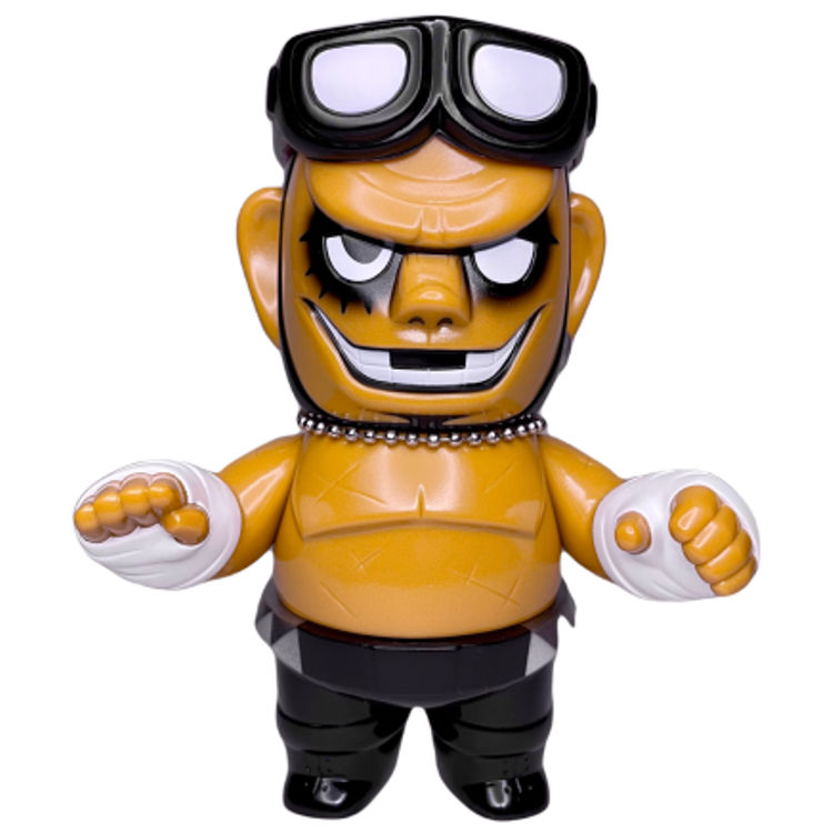 Brown Crazy Monkey by Grape Brain