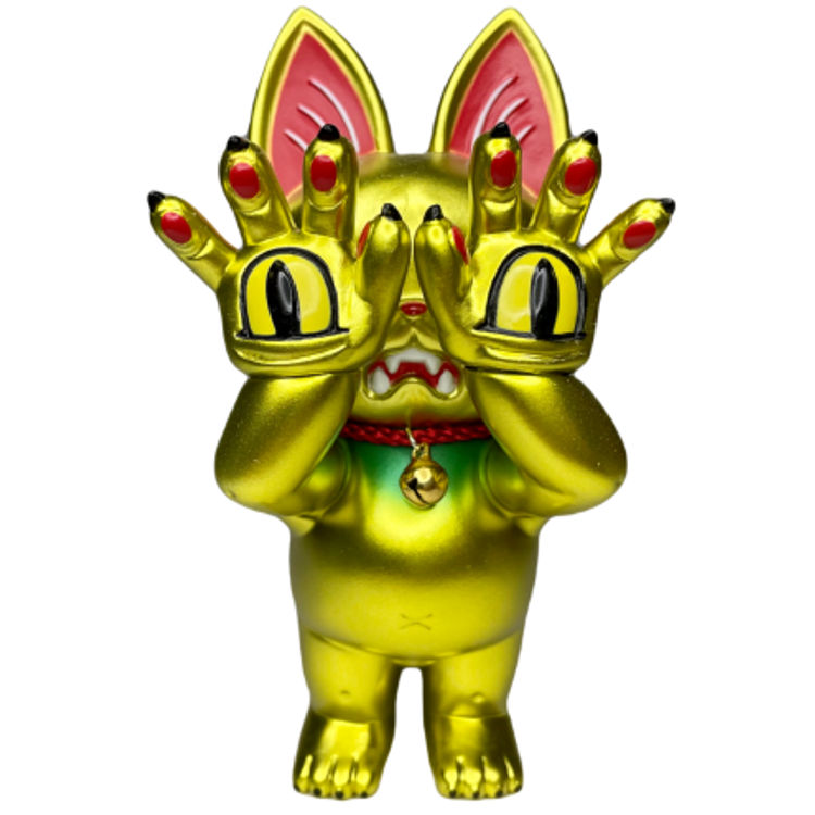 Happiness Group Hell's Cat Onigiri by Grape Brain