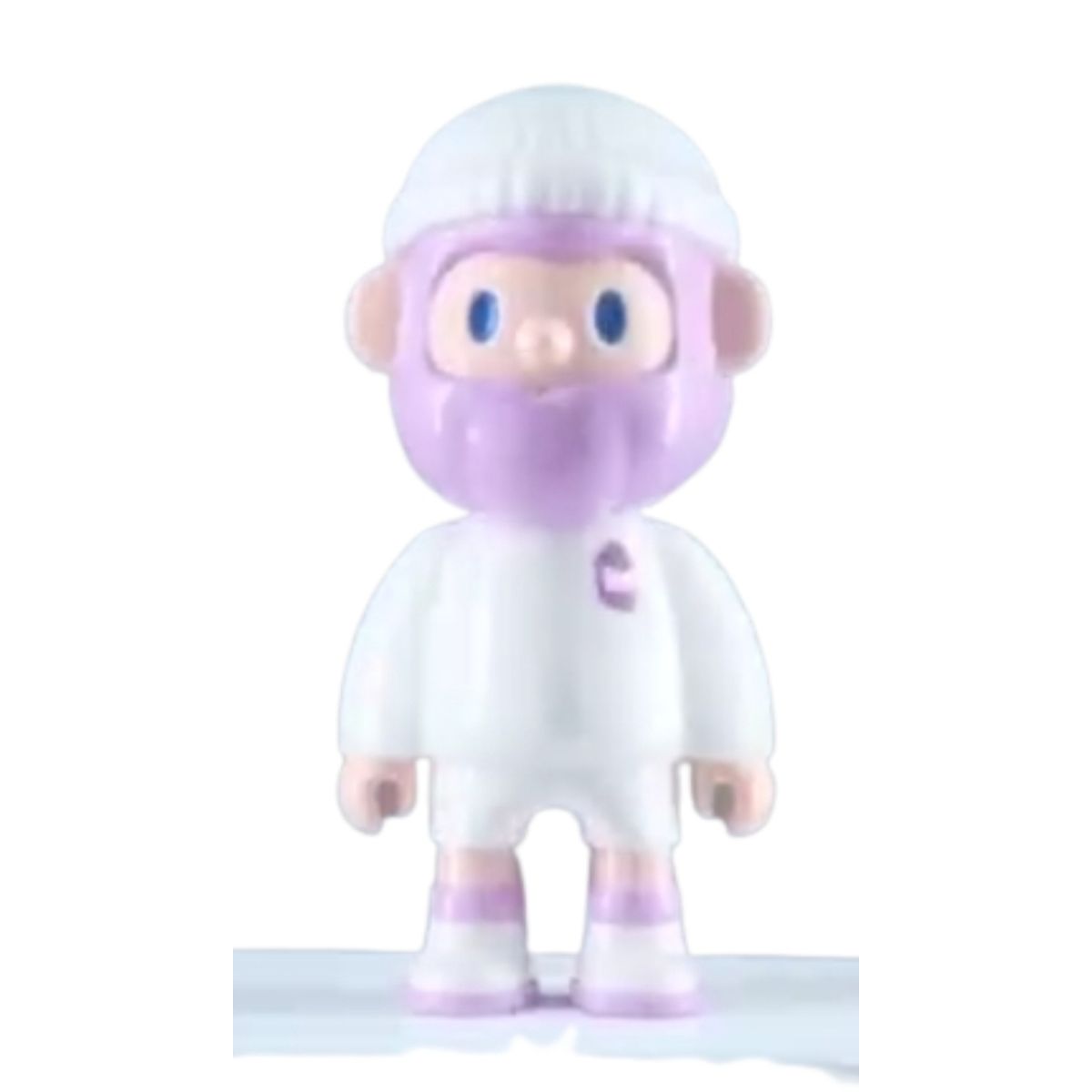 Purple and White Bob