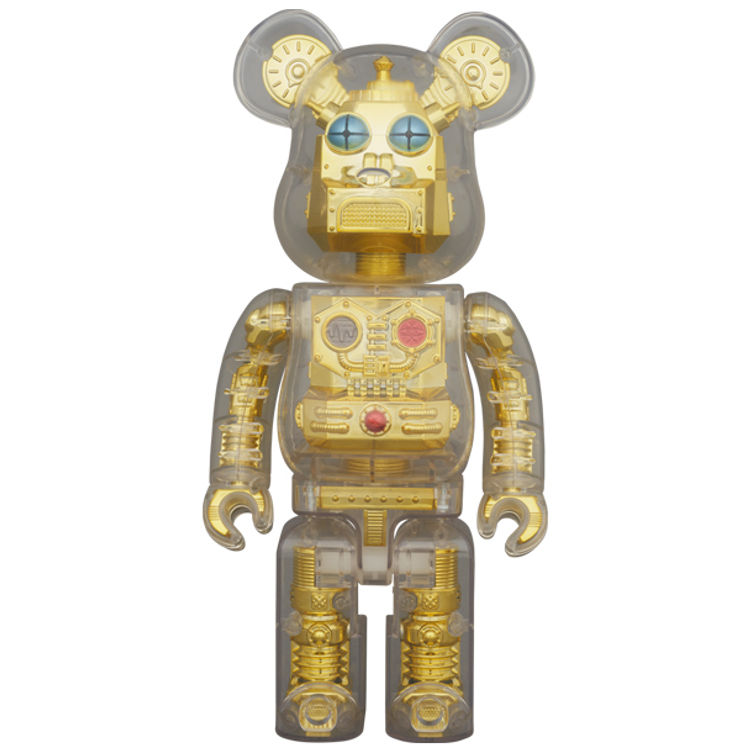 400% Gold HxS Hirota Saigansho Be@rbrick by HxS (Hirota Saigansho)