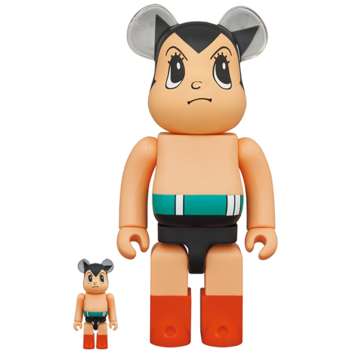 100% + 400% Brave Astro Boy Be@rbrick (Set)