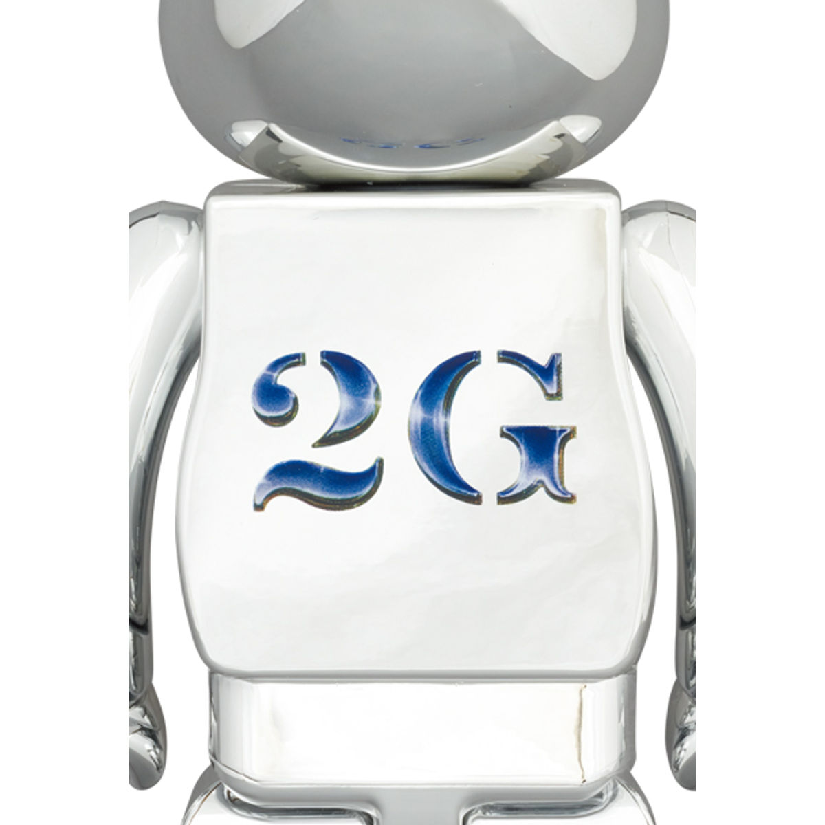 1000% 2G Silver Sorayama Be@rbrick