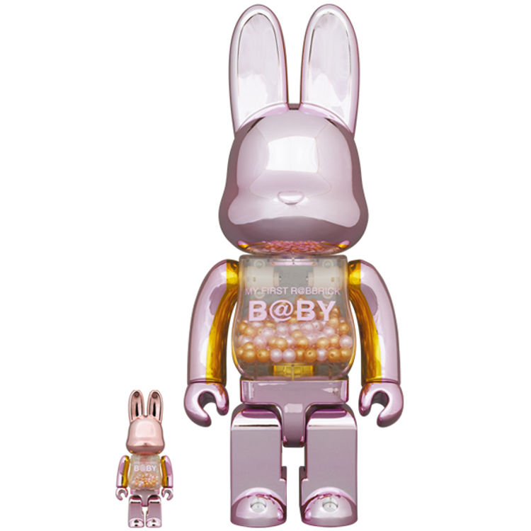 100% + 400% Pink Gold My First B@by R@bbrick (Set) by Chiaki Kuriyama