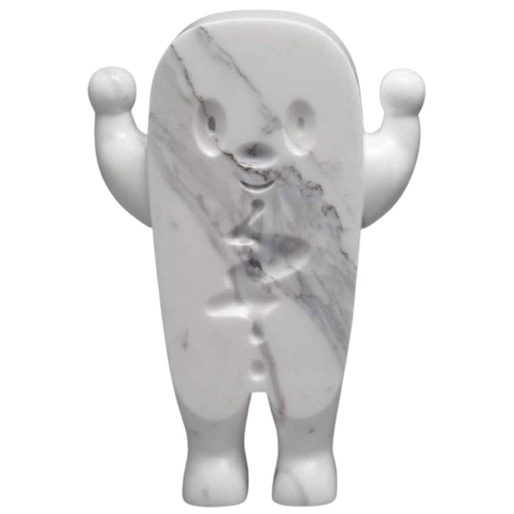 White Marble Guzo by Haroshi