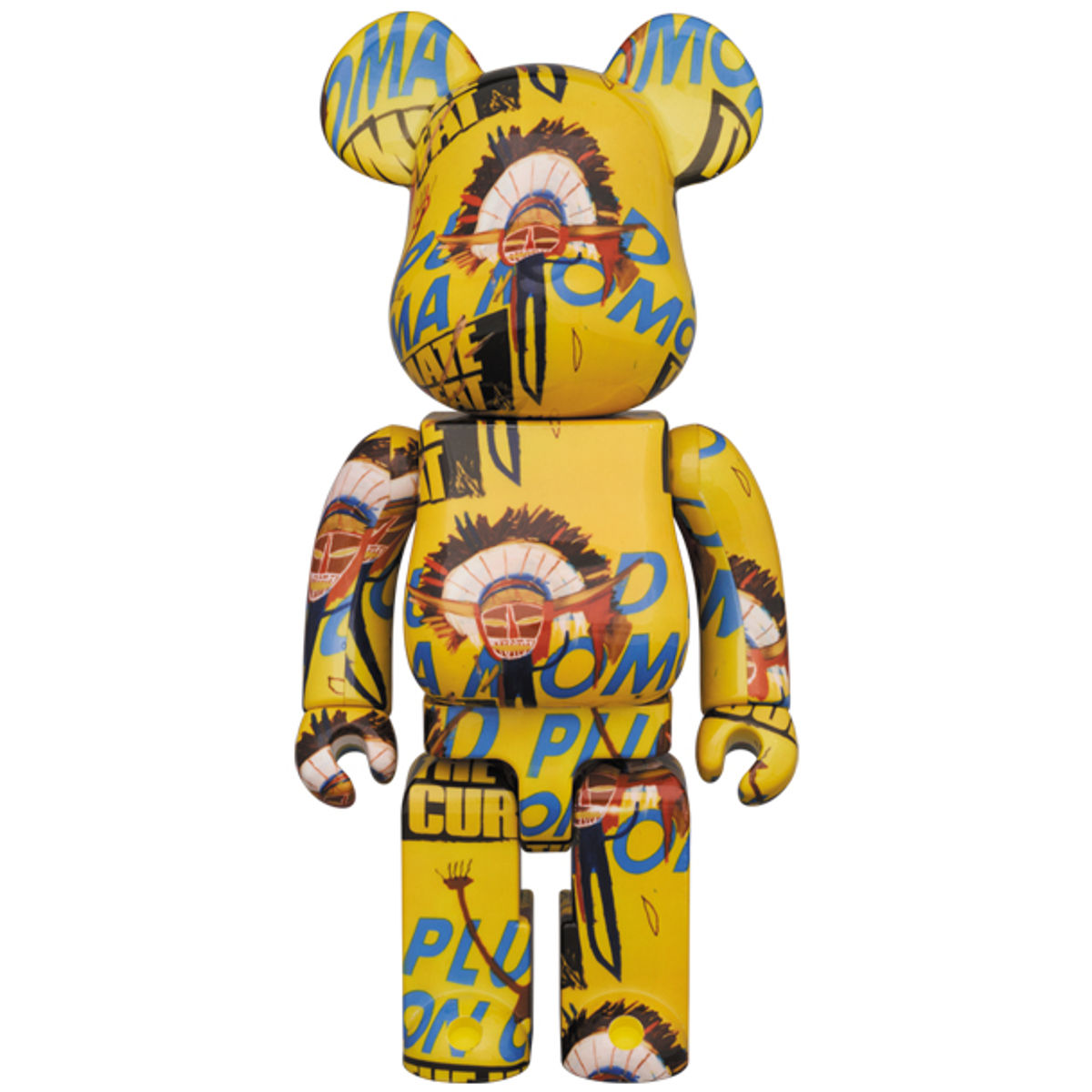100% + 400% Andy Warhol x Jean-Michel Basquiat #3 Be@rbrick (Set)