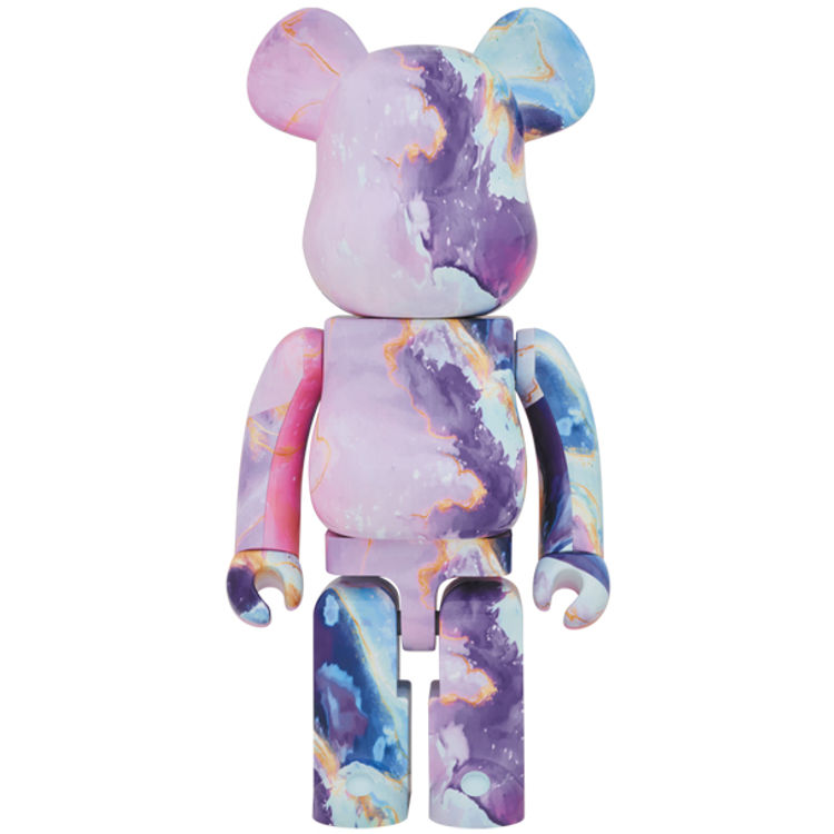 1000% Marble Pattern Be@rbrick by Medicom