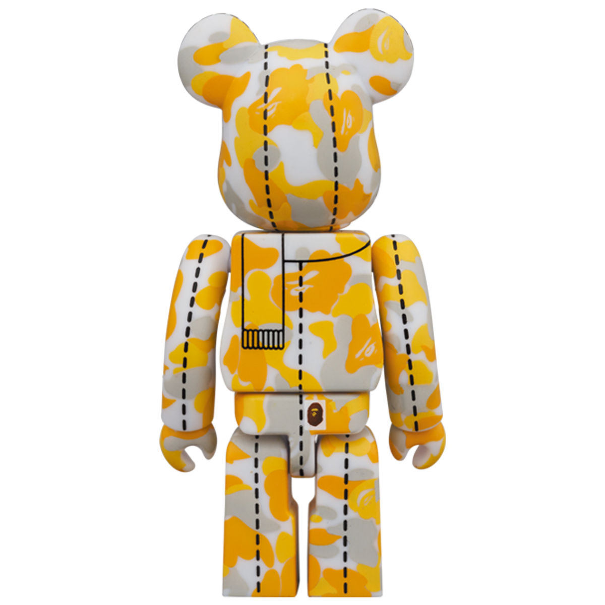 100% Mixed Camo Bearbrick #2 : A Bathing Ape 28th Anniversary