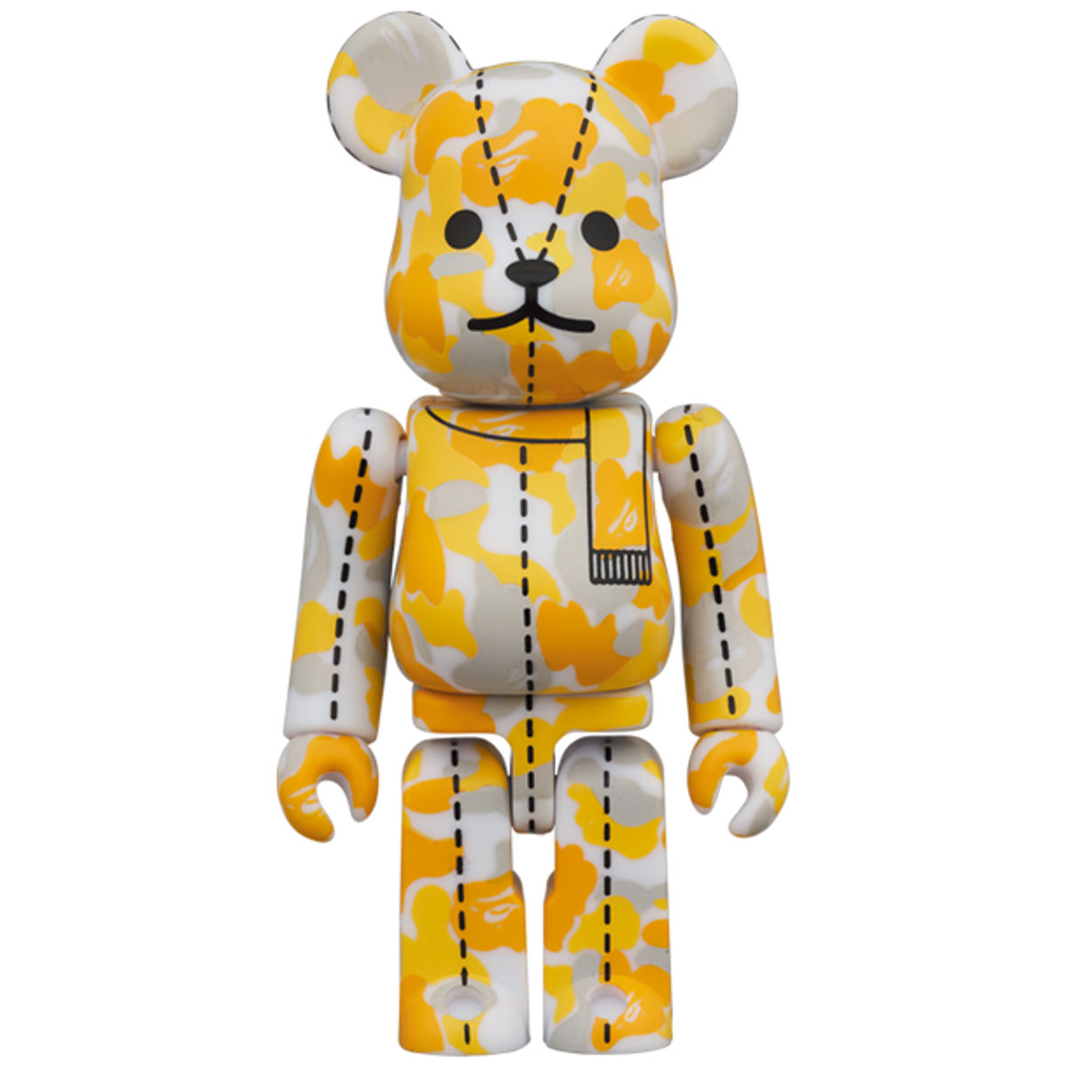 100% Mixed Camo Bearbrick #2 : A Bathing Ape 28th Anniversary