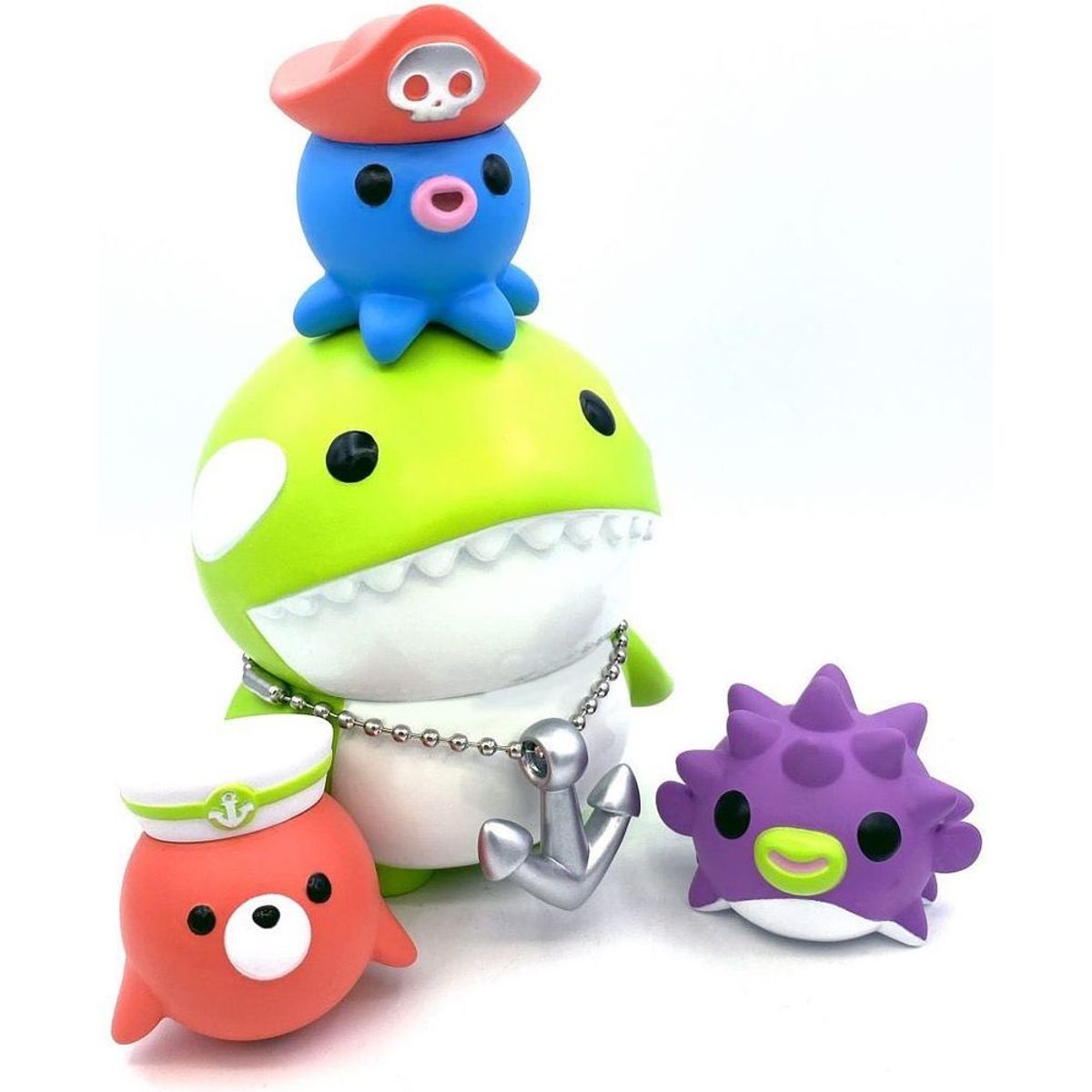 Blacklight Reactive Orca and Friends