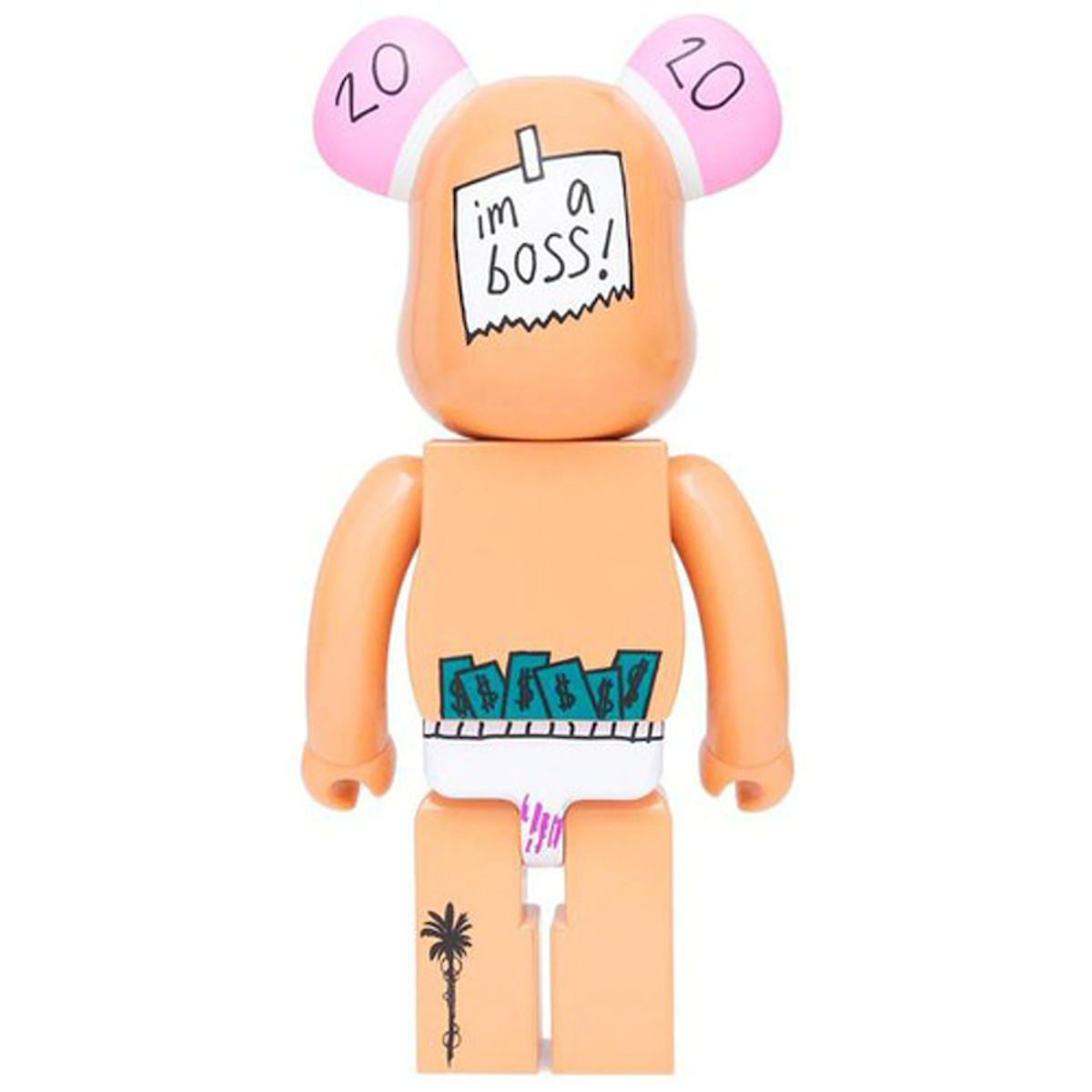 100% + 400% 3125C x Objective x Edison Chen Be@rbrick (Set)