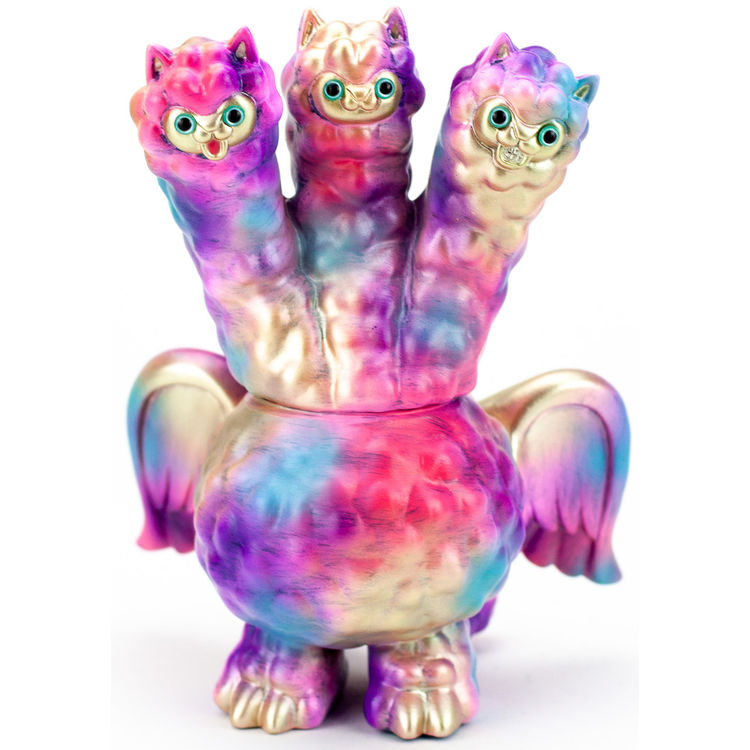 KING PACARA 1-off (Gold face rainbow) by Art Junkie (Shinichiro AJ Kato)