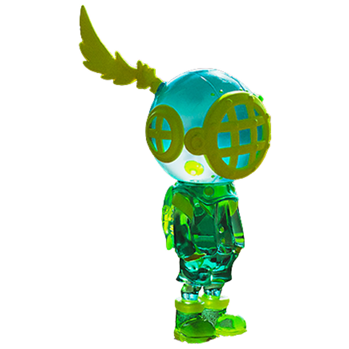 Lemon Green Spectrum Backpack Boy Sank