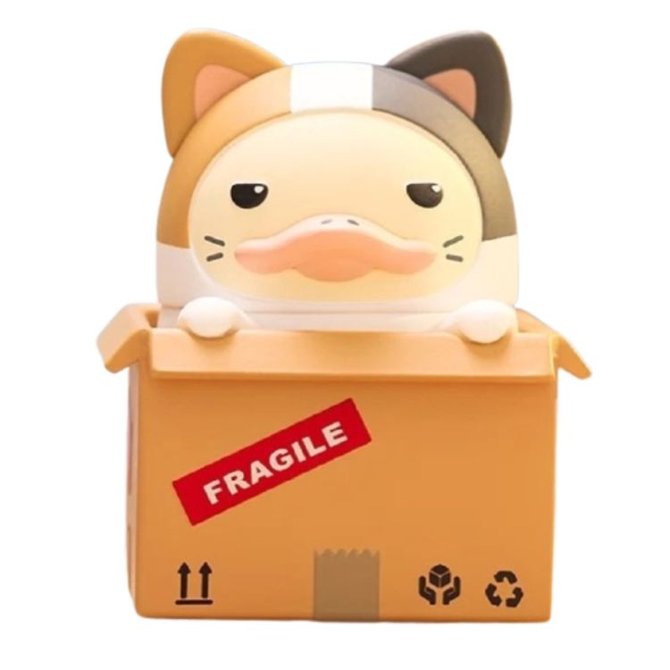 Fragile Cat Duckoo by Chokocider